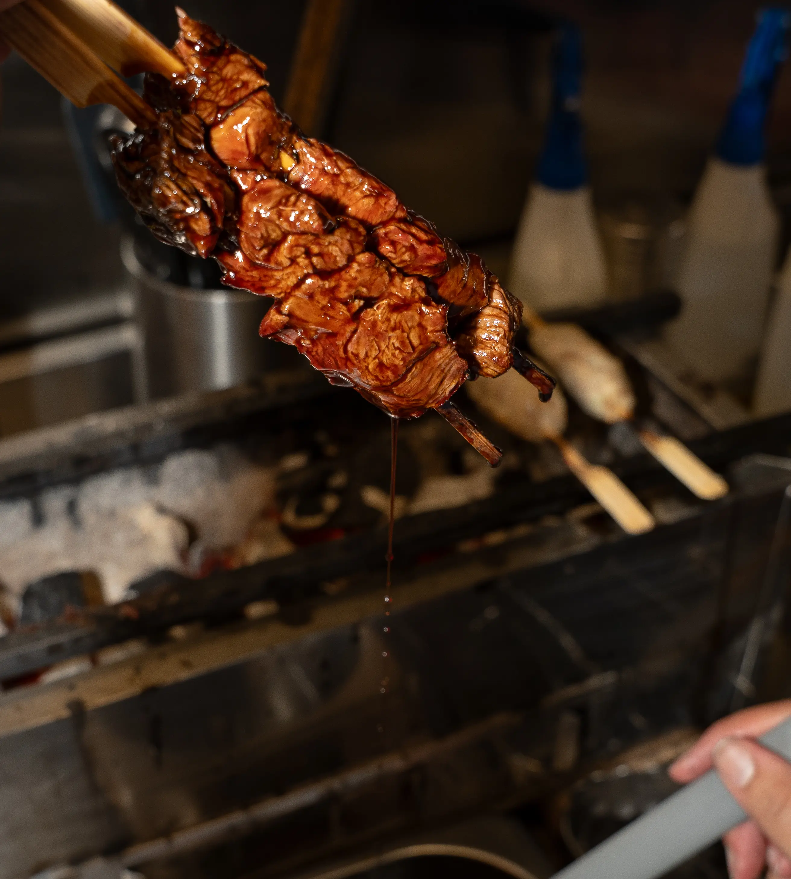 Brochettes yakitori sauce tare — restaurant japonais Paris 10